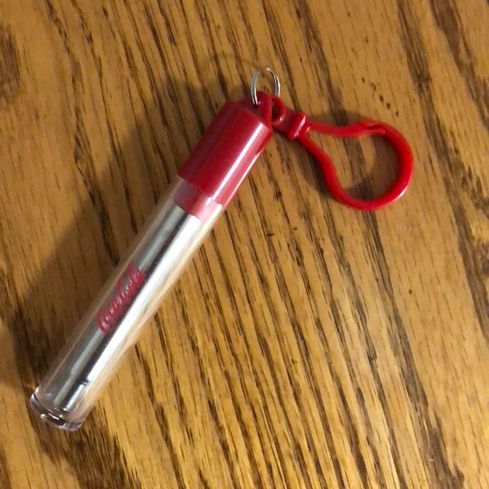 Coca Cola reusable straw